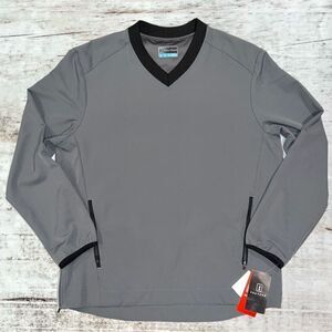 NWT PGA Tour Gray Long Sleeve Pullover Men’s Medium
